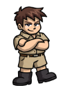 Henry Malone, arms crossed